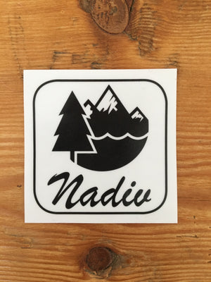 Outdoor Sticker Nadiv Apparel